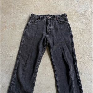 Vintage black wrangler jeans
